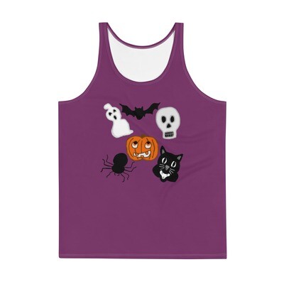 Vintage Halloween Characters Tank Top