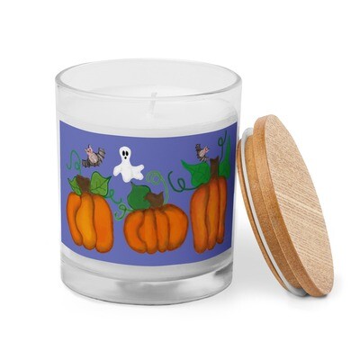Pumpkin Patch Glass jar candle