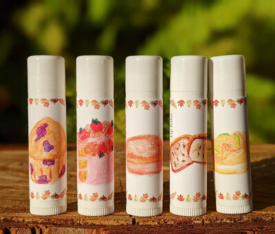 Limited Edition Fall Lip Balm Collection - Set of 5 Balms