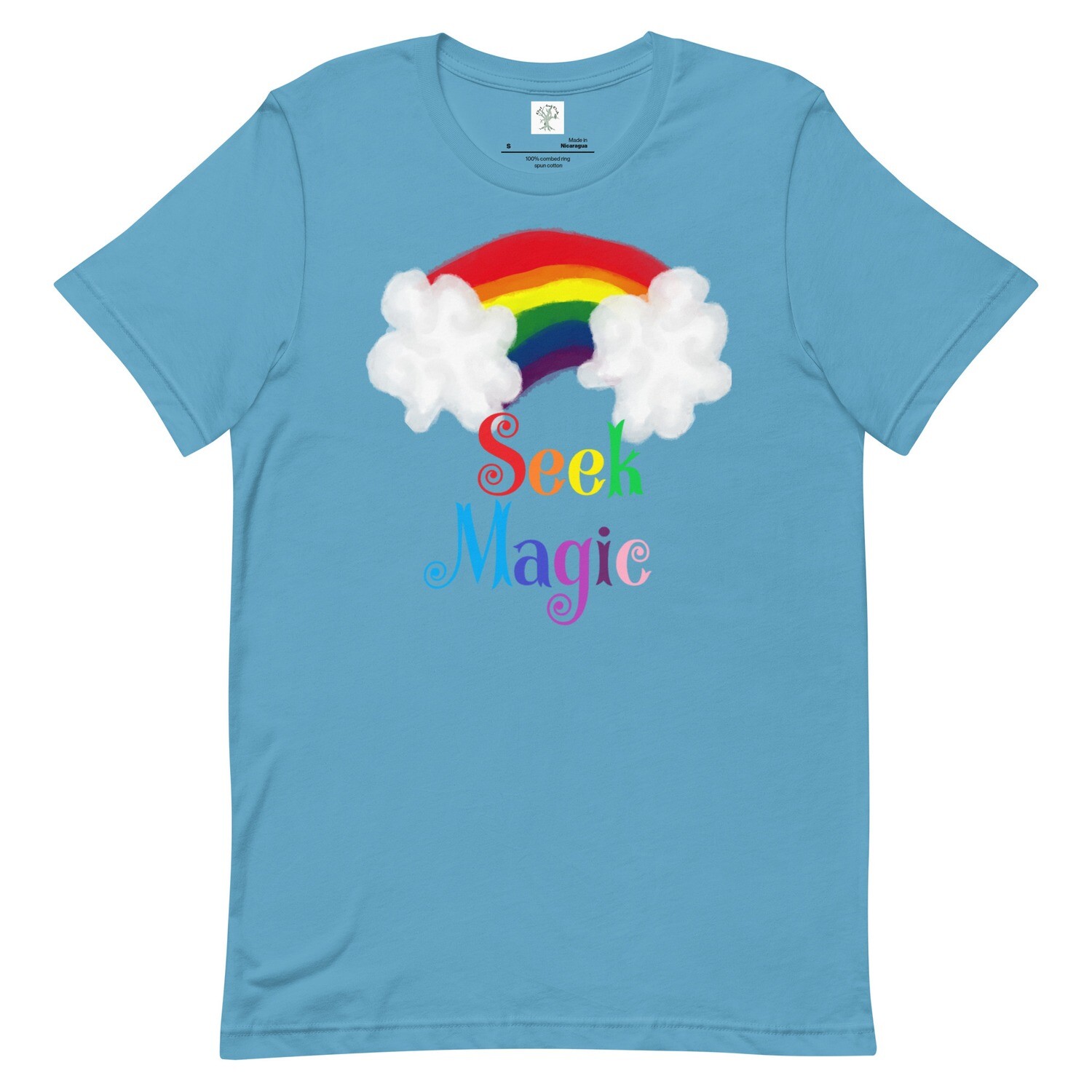 Seek Magic rainbow t-shirt