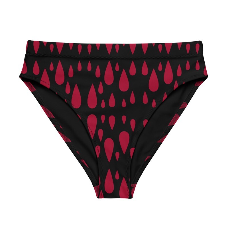 Horror High-Waisted Bikini Bottom