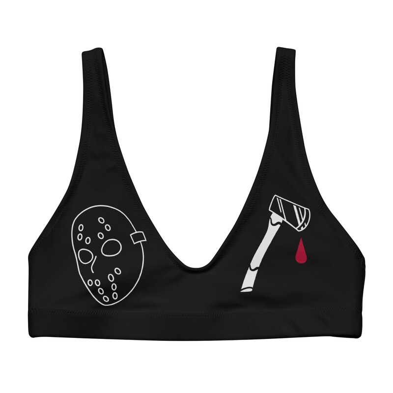 Horror Padded Bikini Top