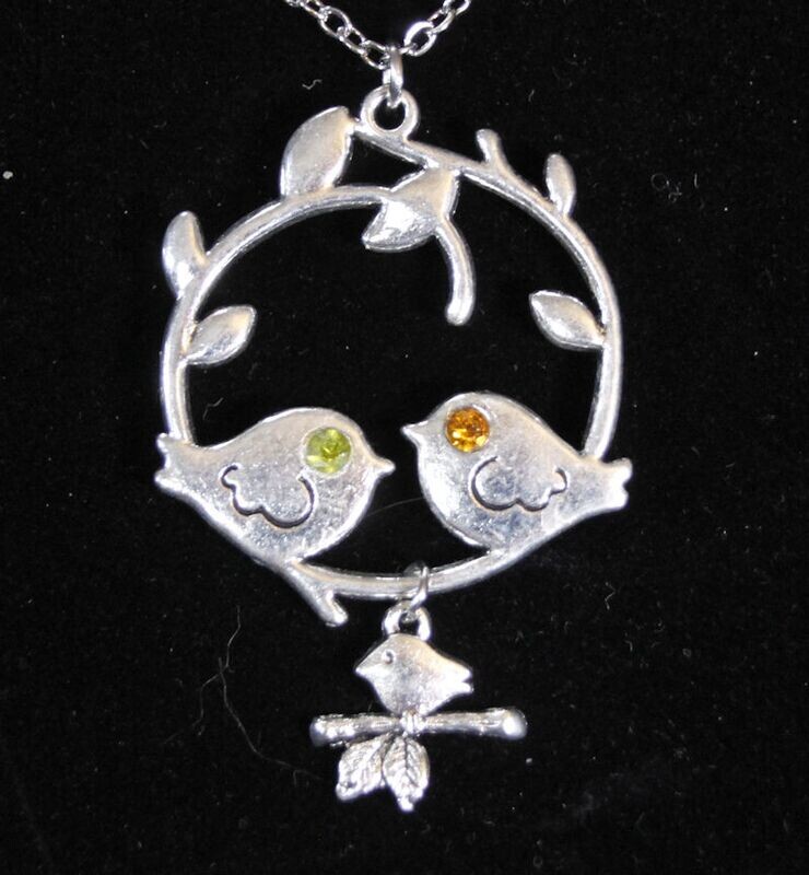 Three Little Birds Necklace