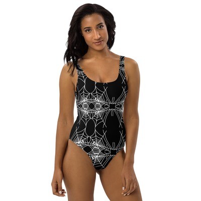 Spiderweb One-Piece Swimsuit