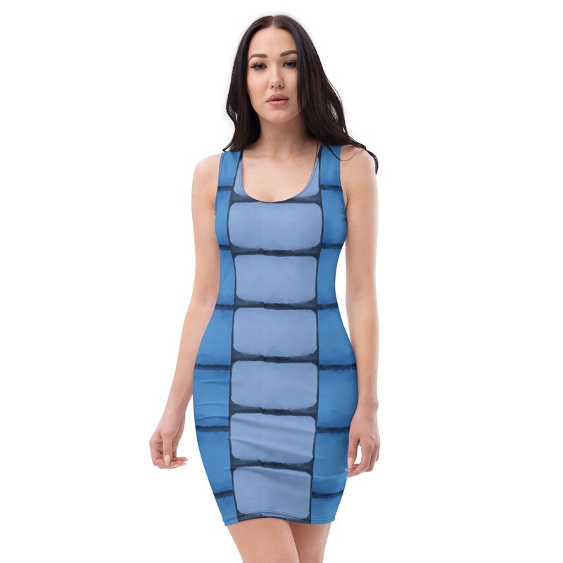 Alice In Wonderland Caterpillar Cosplay Bodycon dress