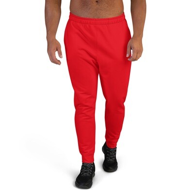 Alice In Wonderland Card Soldiers Cosplay Men's Joggers - Red