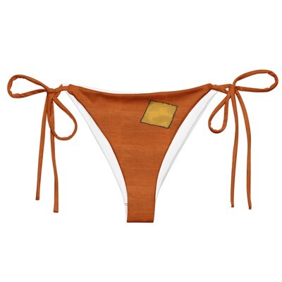 Sam recycled string bikini bottom