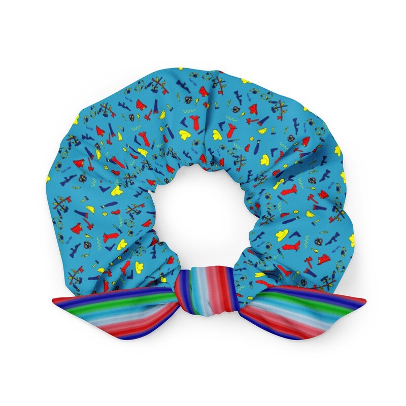 Chucky Recycled Scrunchie
