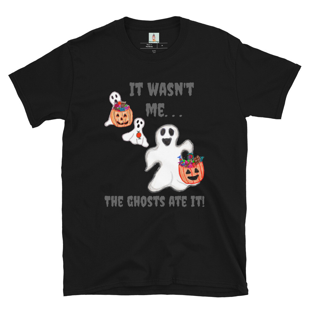 The Ghosts Ate It! Short-Sleeved T-Shirt