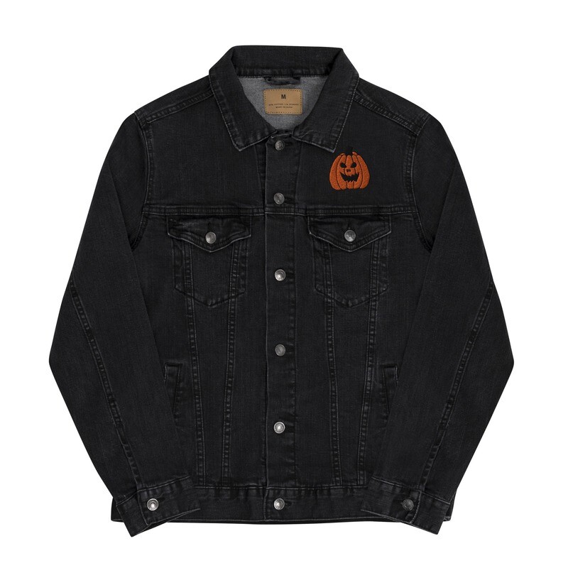 Jack O Lantern denim jacket
