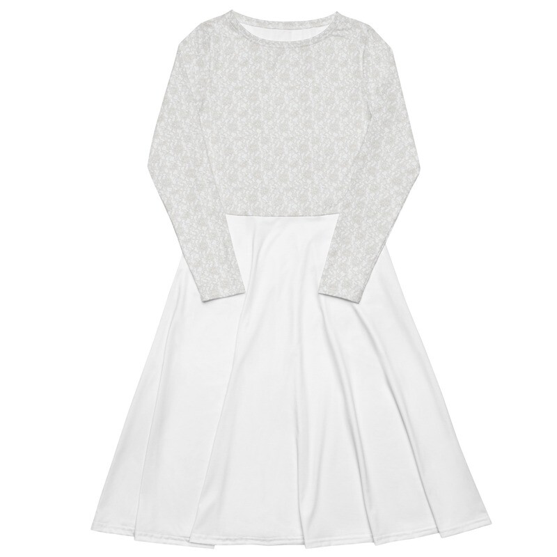 Tiffany Valentine Chucky long sleeve midi dress