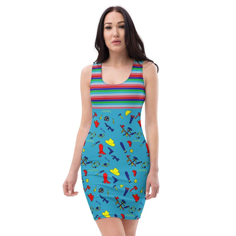 Chucky Cosplay Bodycon Dress