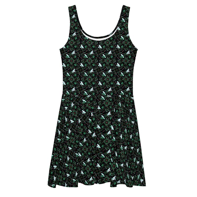 Ghostly Garden Skater Dress
