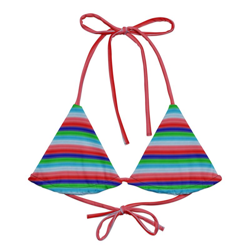 Chucky recycled string bikini top