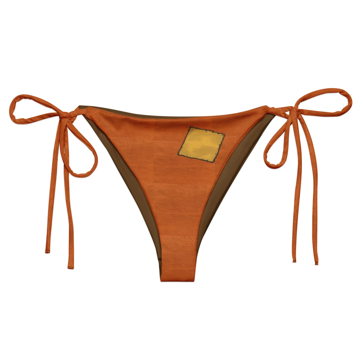 Trick R Treat Sam inspired recycled string bikini bottom
