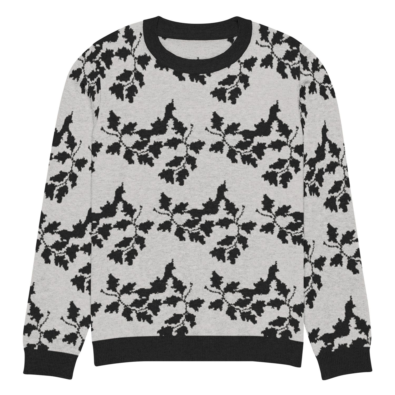 Bats and Branches Knitted crew neck sweater