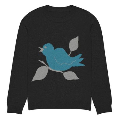 Bluebird Knitted crew neck sweater