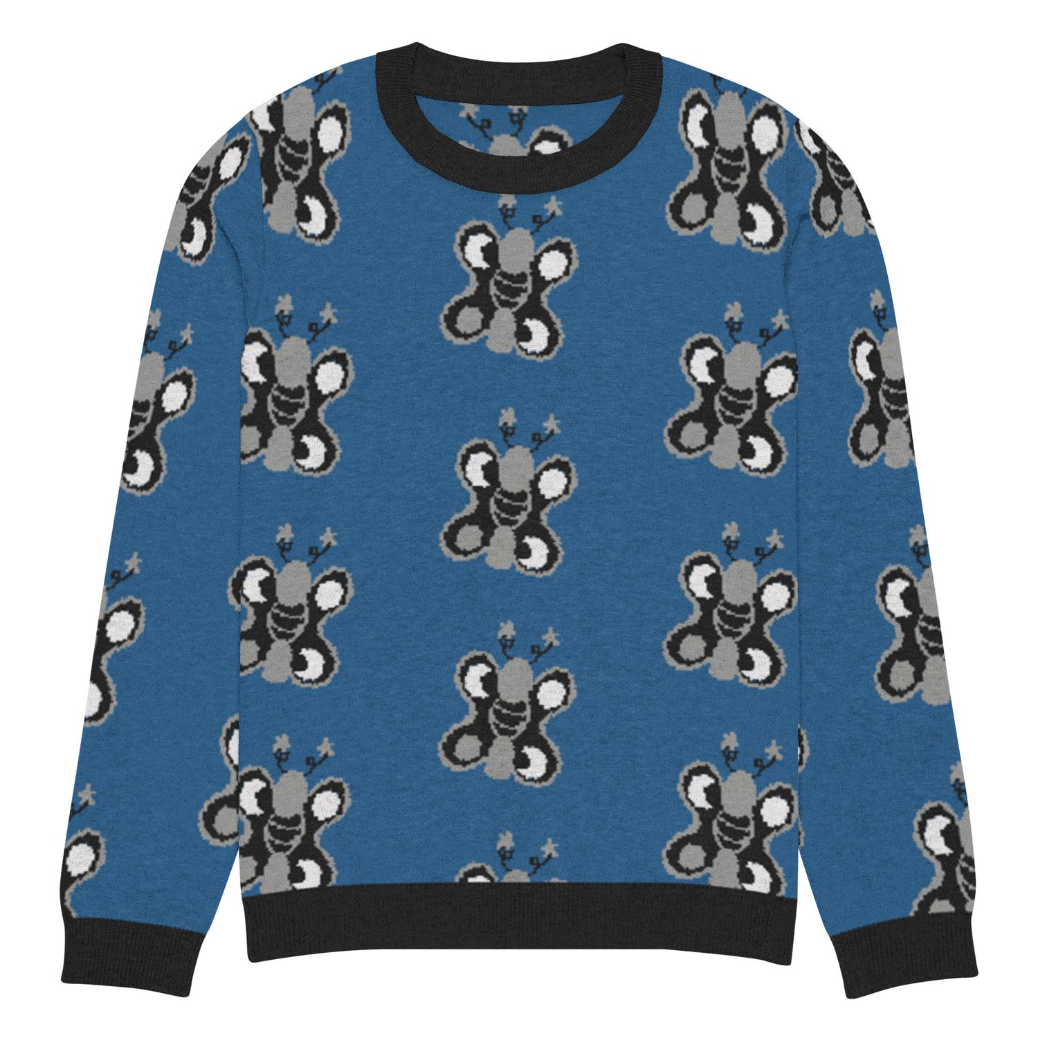 Lunar Moth Knitted crew neck sweater