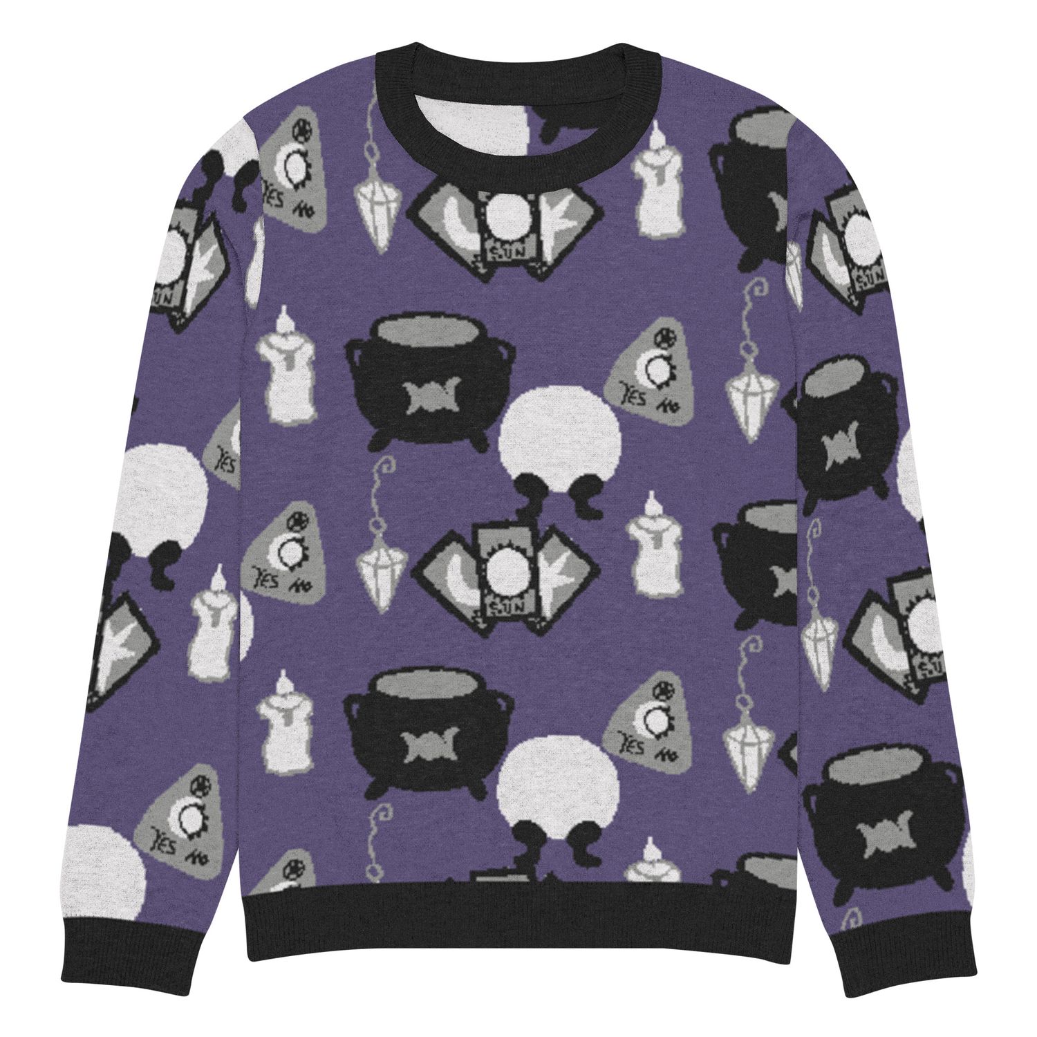 Bewitching Knitted crew neck sweater