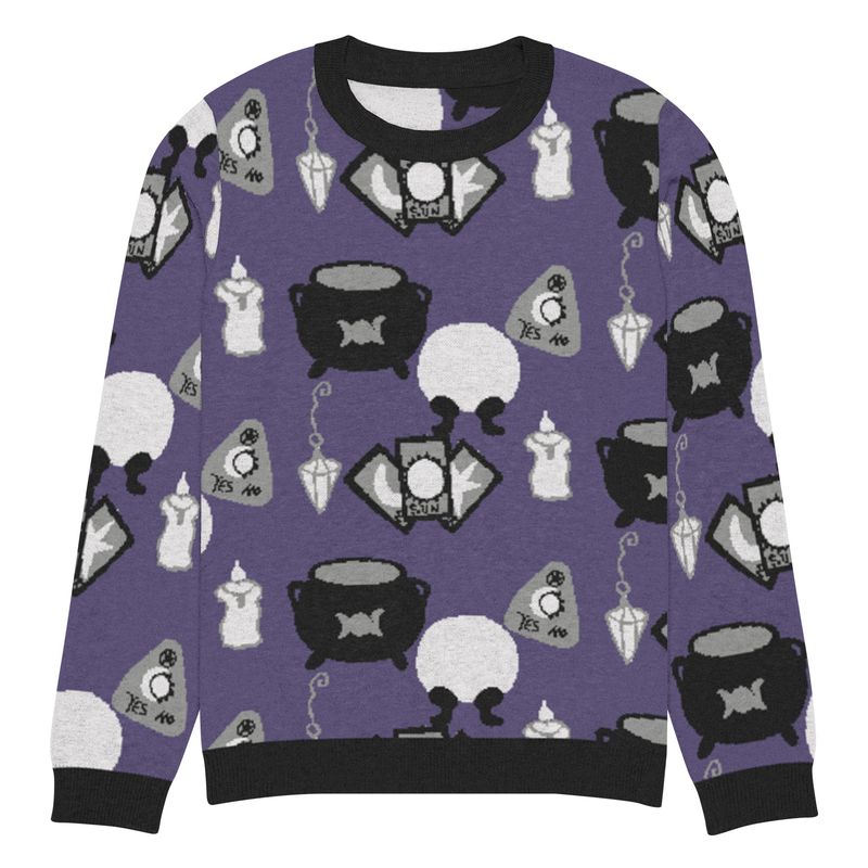 Bewitching Knitted crew neck sweater