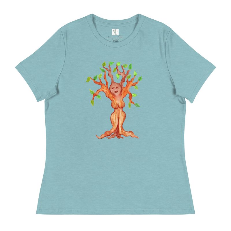 Tree Goddess Women's Relaxed T-Shirt