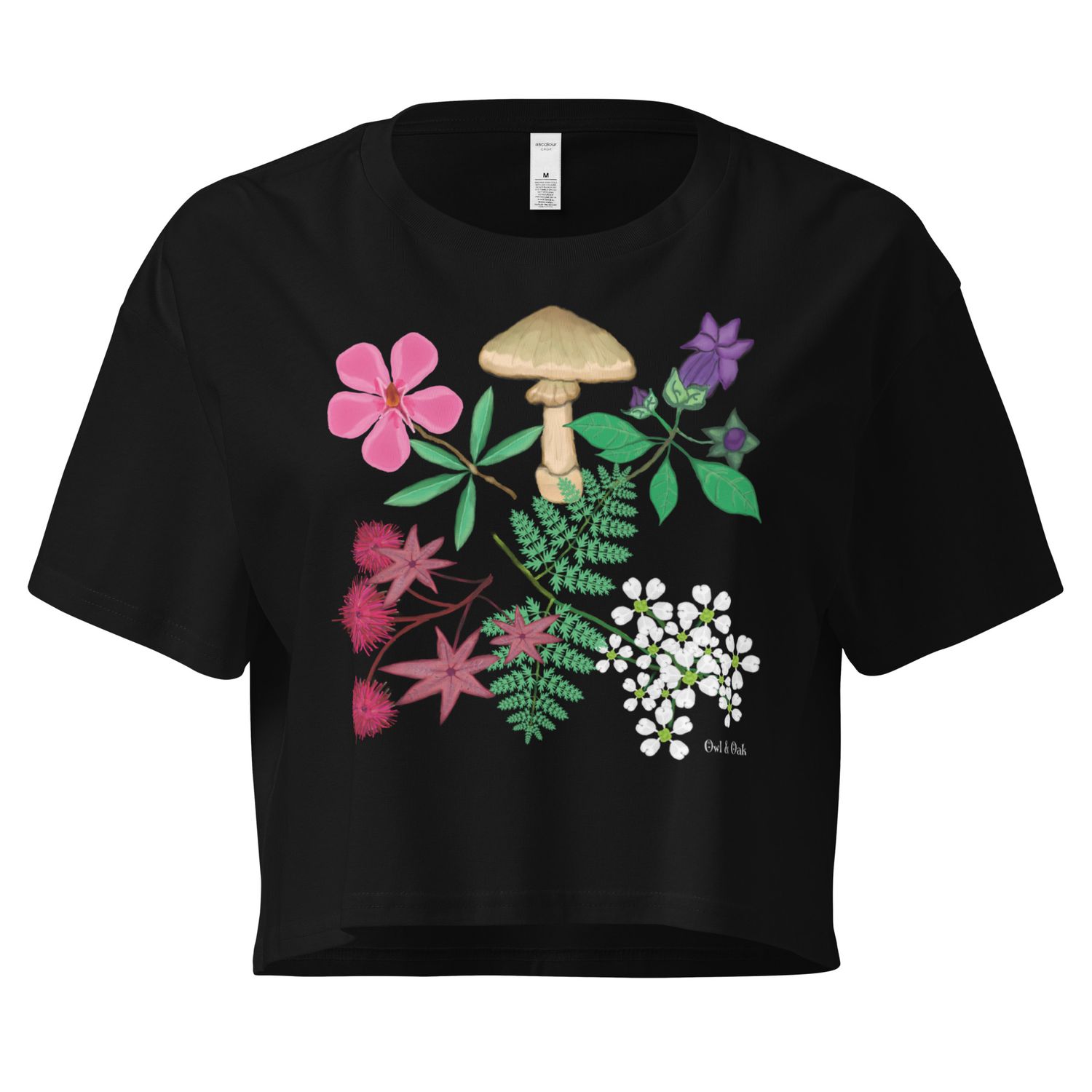 Poisonous Plants Women’s crop top
