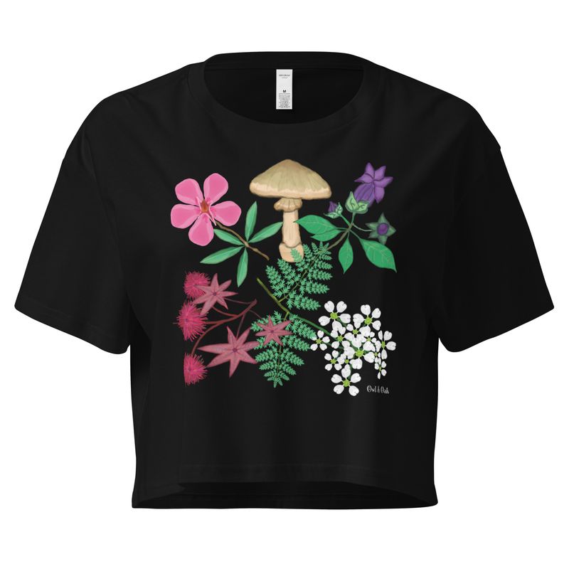 Poisonous Plants Women’s crop top
