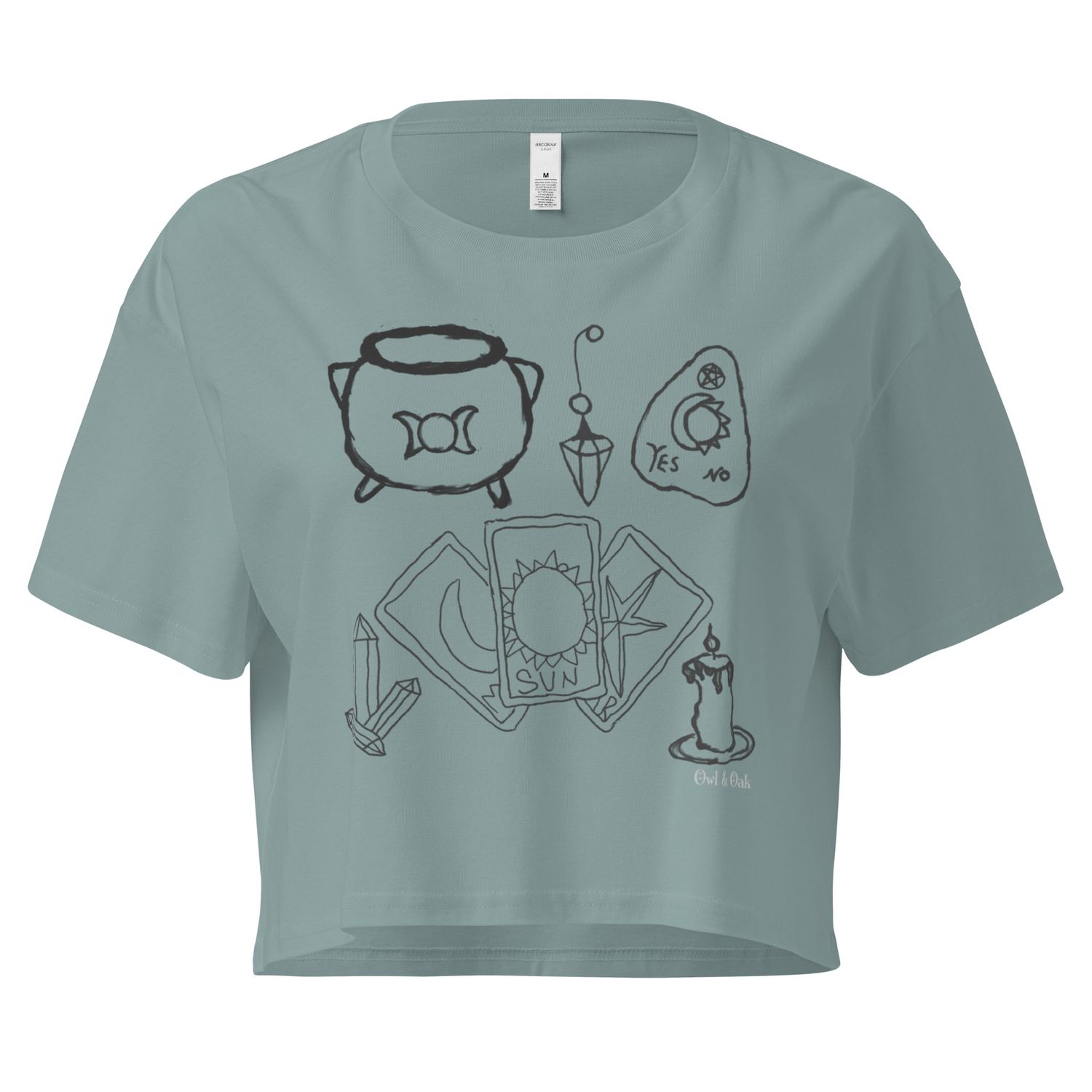 Divination Tools Women’s Crop Top