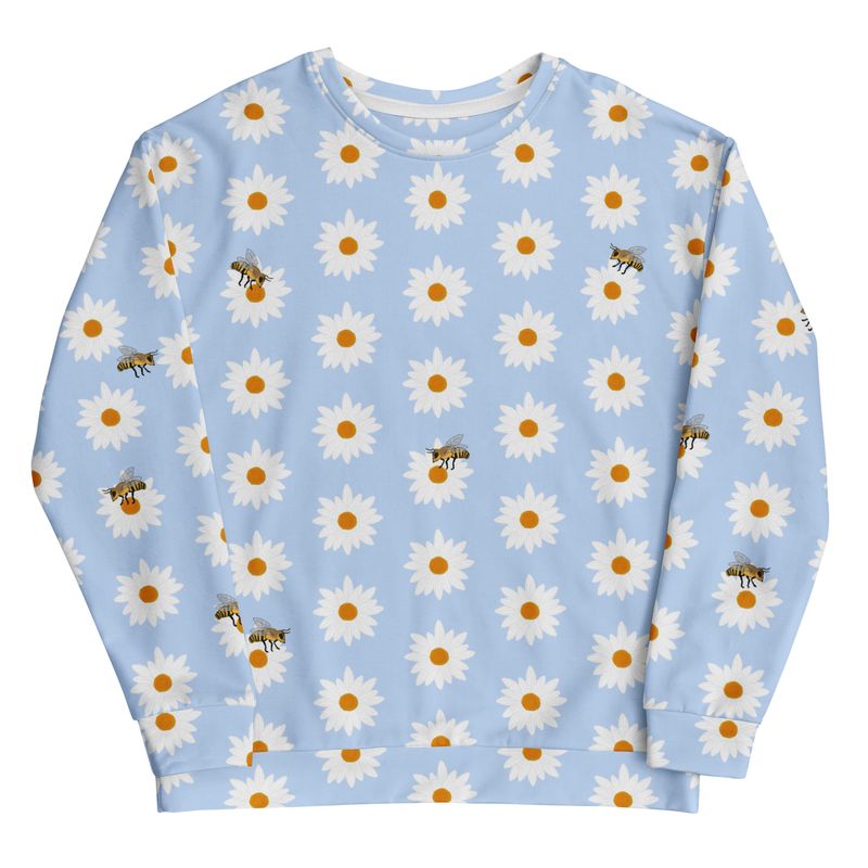 Daisies and Bees Sweatshirt