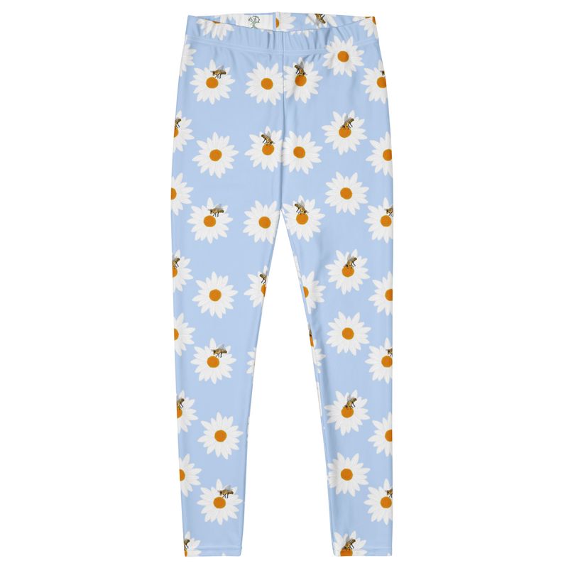 Daisies and Bees Leggings
