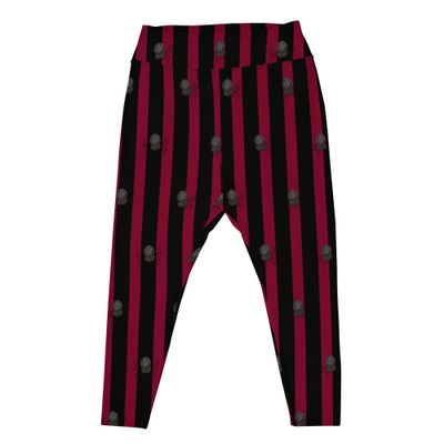 Spiders and Stripes Plus Size Leggings Spiders and Stripes Plus Size Leggings