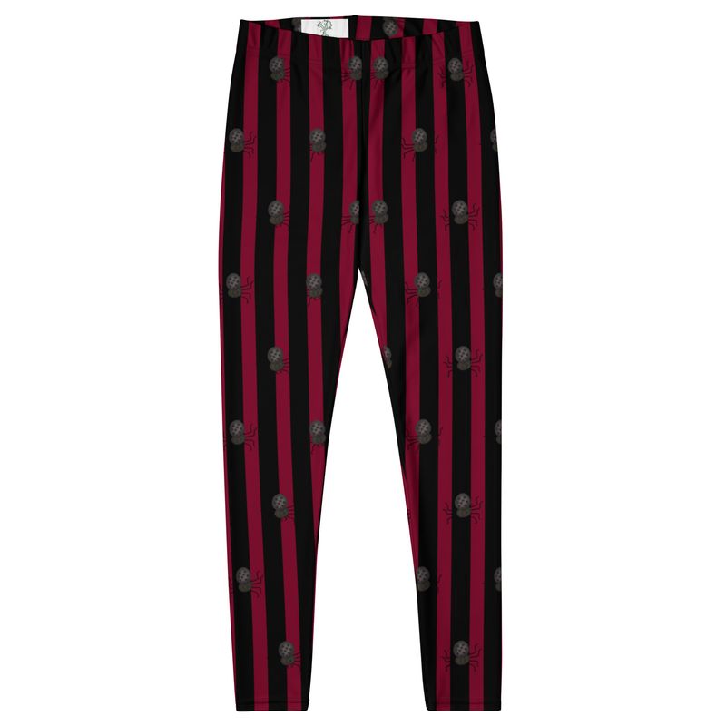 Spiders And Stripes Leggings