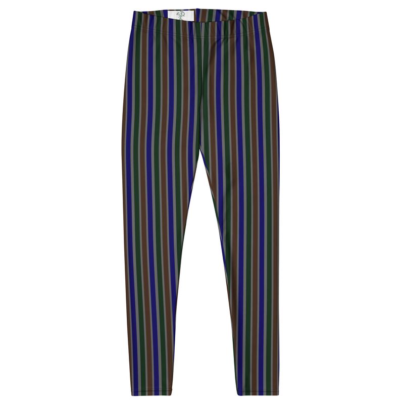 Forest Witch Striped Leggings