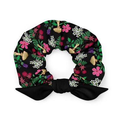 Poisonous Plants Recycled Scrunchie