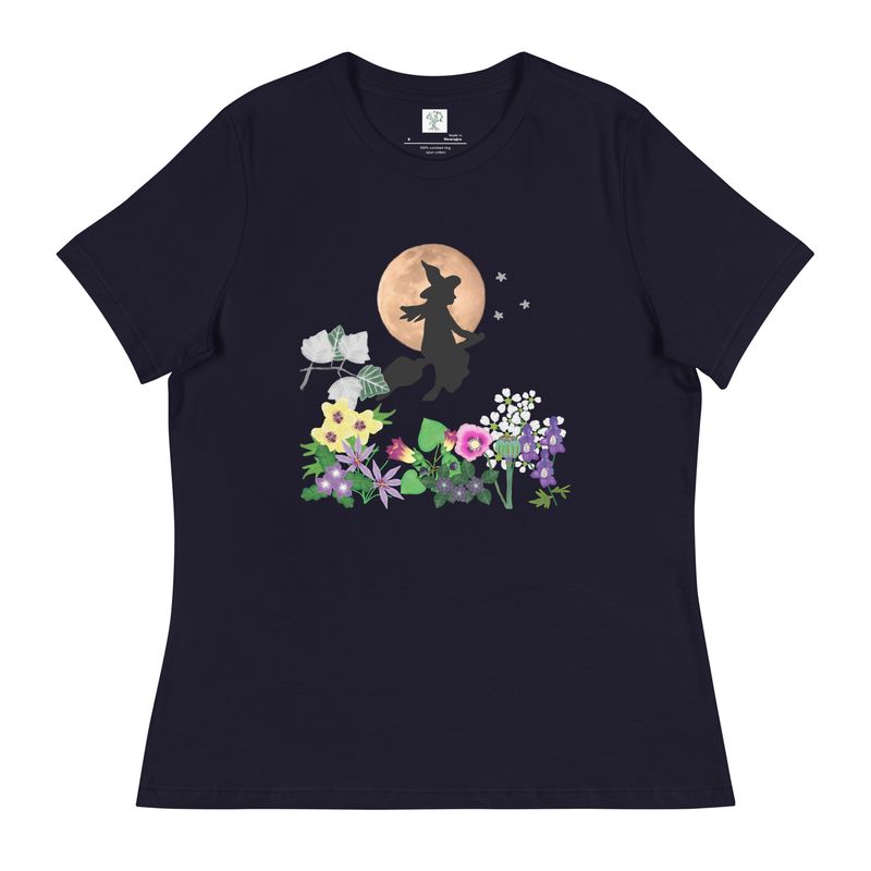 Witch's Flight Garden Women's Relaxed T-Shirt