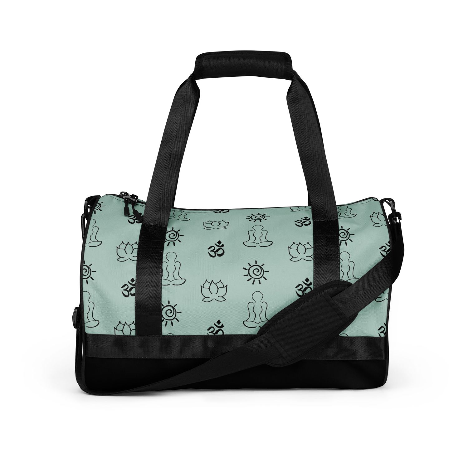 Yoga Symbols Gym Bag