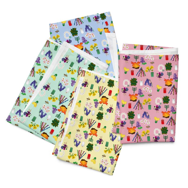Beltane Cloth napkin set