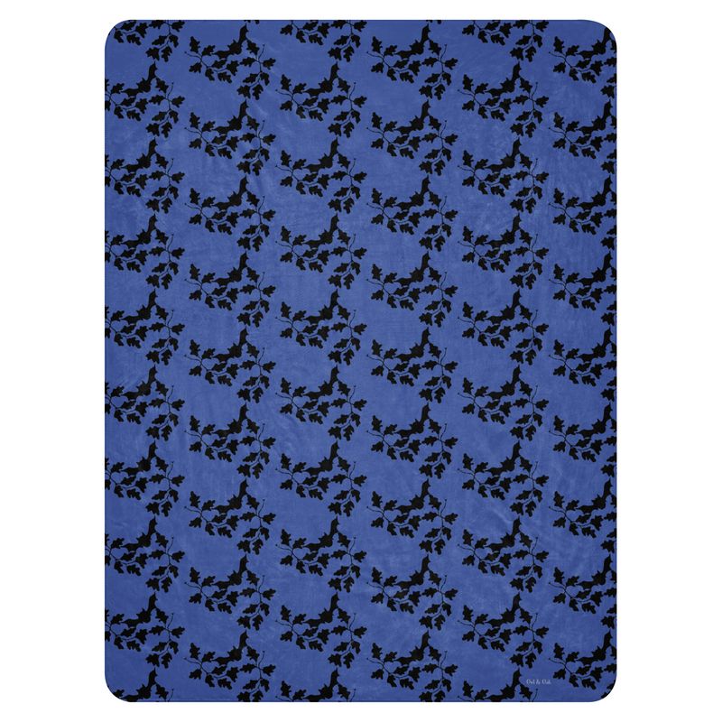 Spooky Night Bat's In Flight 60" X 80" Sherpa blanket