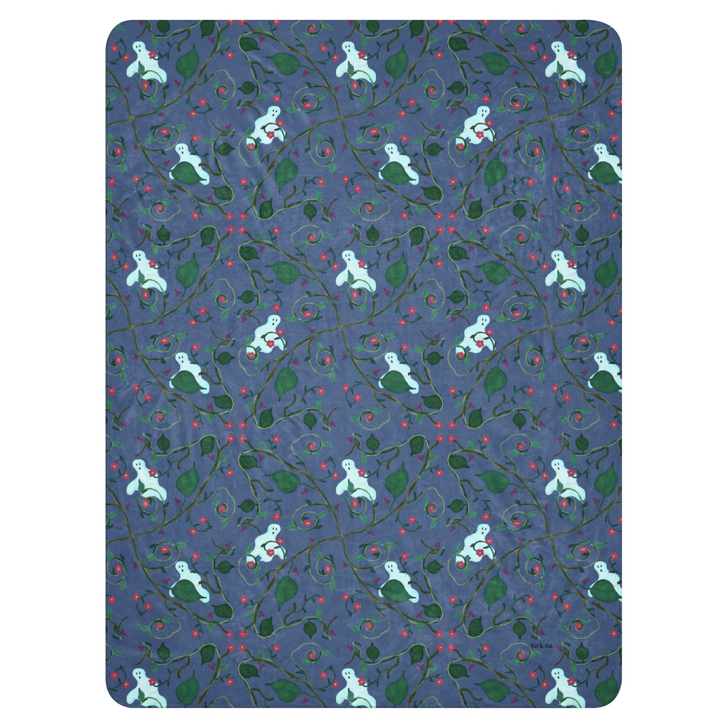 Haunted Garden 60" x 80" Sherpa blanket