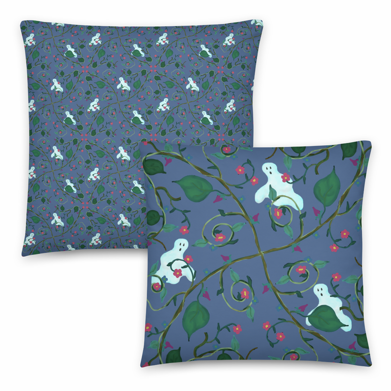Spooky Garden Pillow