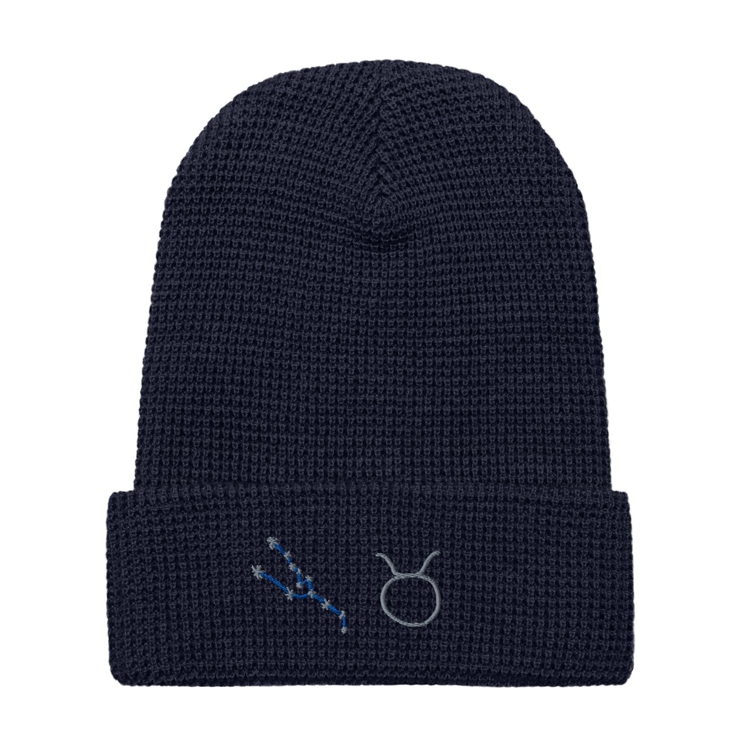 Taurus Constellation and Zodiac Sign Waffle beanie