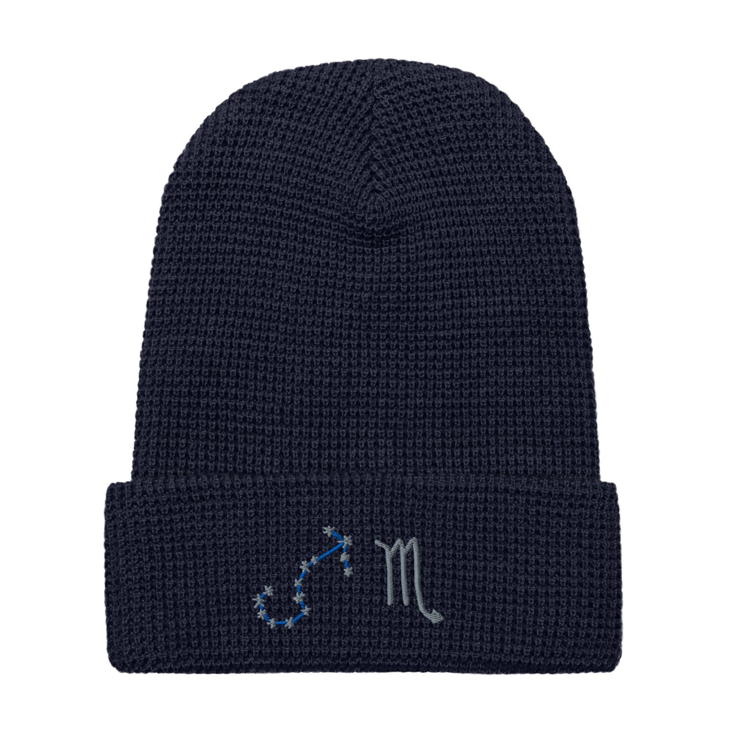 Scorpio Constellation and Zodiac Sign Waffle beanie