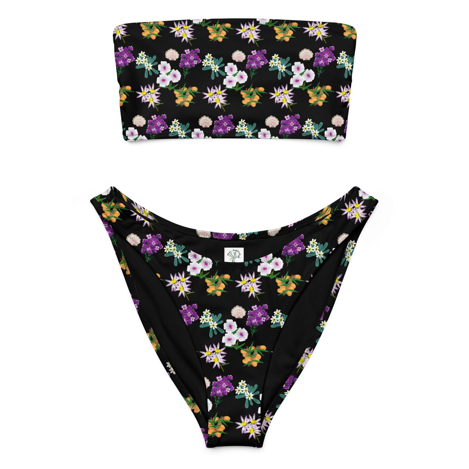 Sea Witch Recycled Bandeau Bikini