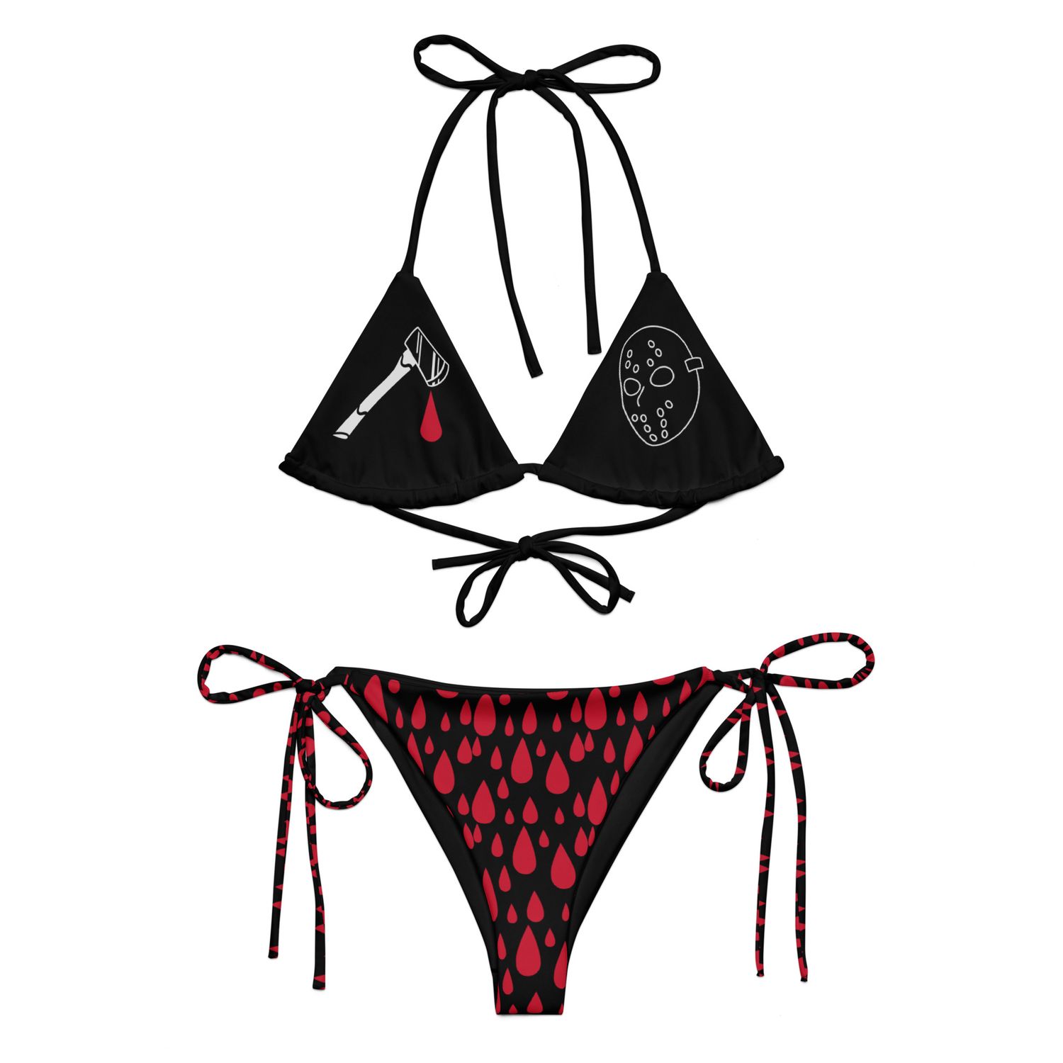 Summerween Horror Recycled String Bikini
