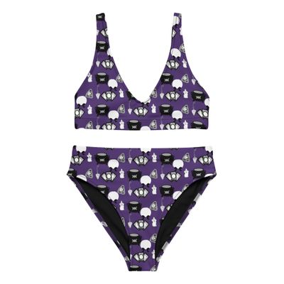 Divination Tools Recycled High-Waisted Bikini