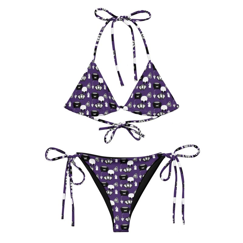 Divination Tools Recycled String Bikini