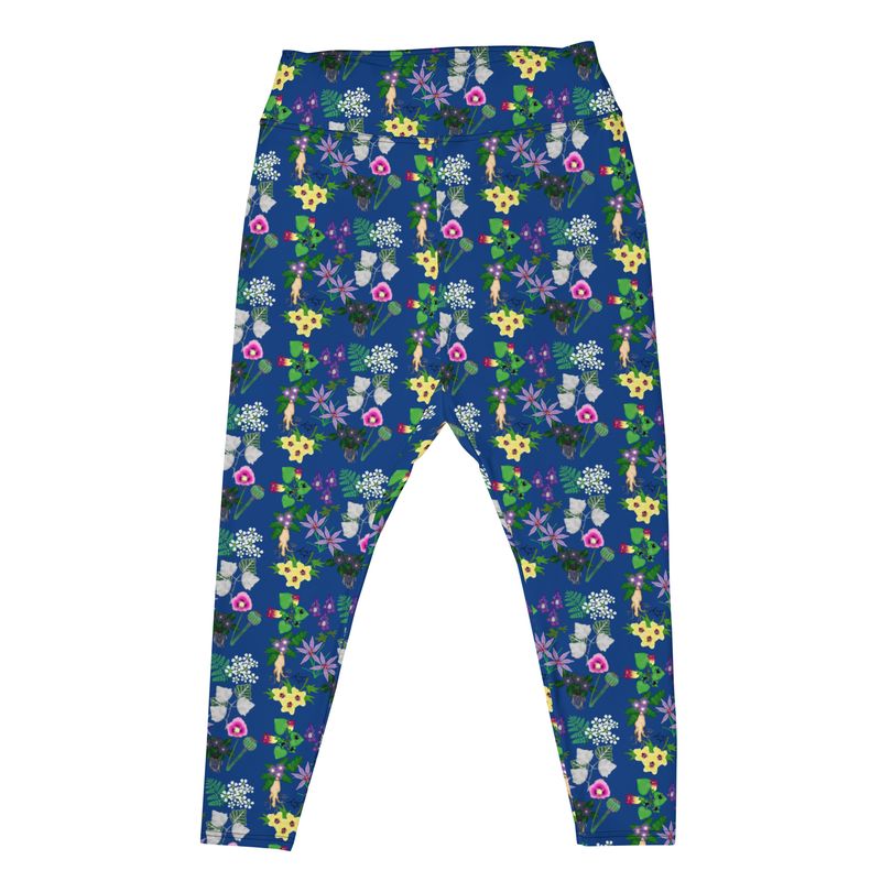 Witch's Flying Potion Plus Size Leggings