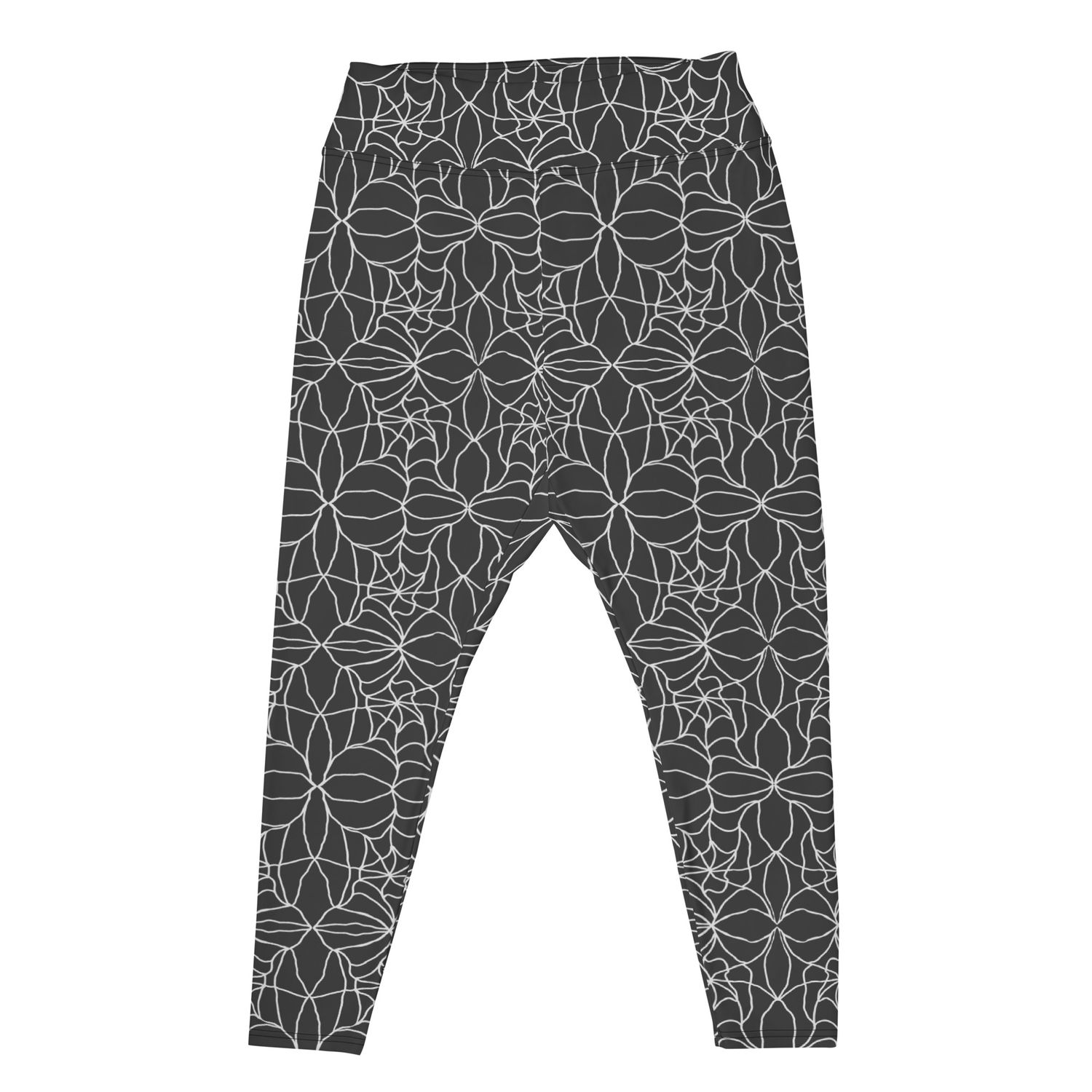 Gothic Victorian Spiderweb Plus Size Leggings