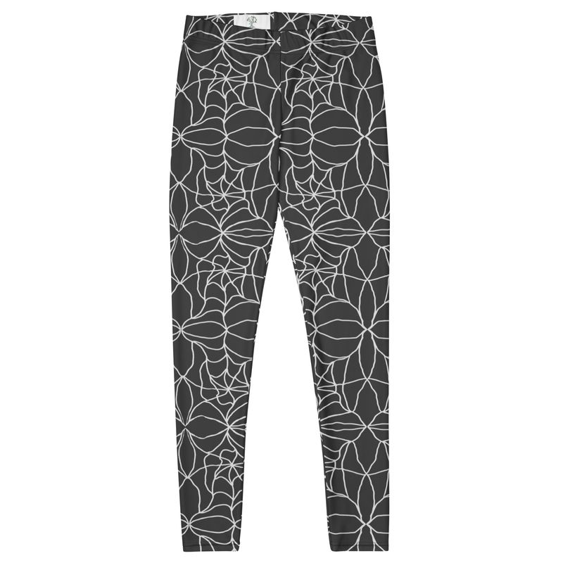 Gothic Victorian Spiderweb Leggings