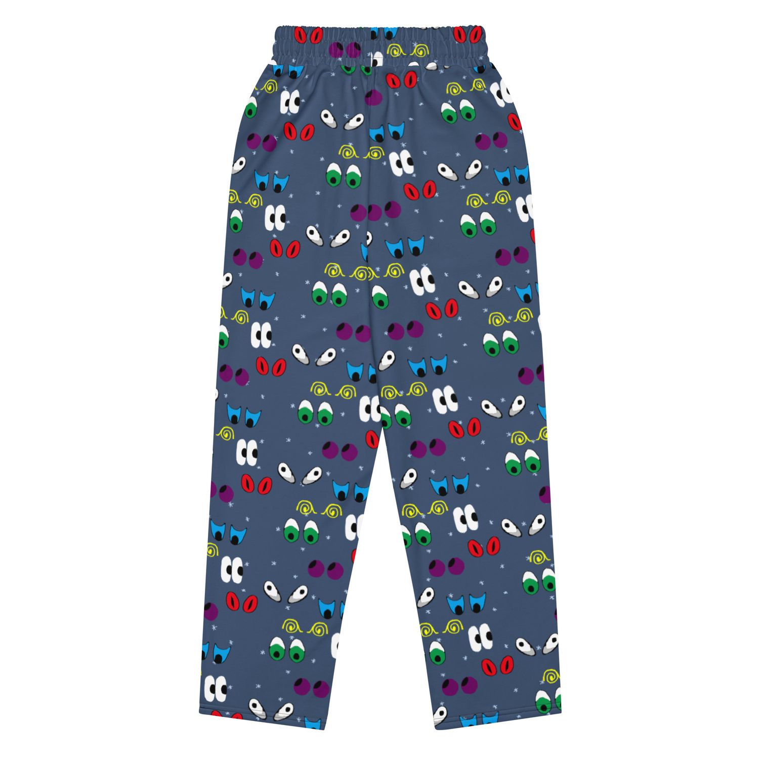 Spooky Eyes Wide-leg Joggers